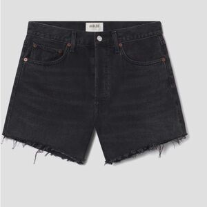 Agolde Parker Long  Short in  Fright (black) -27